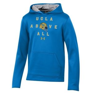 UCLA Above All Football Helmet Hoodie Sweater